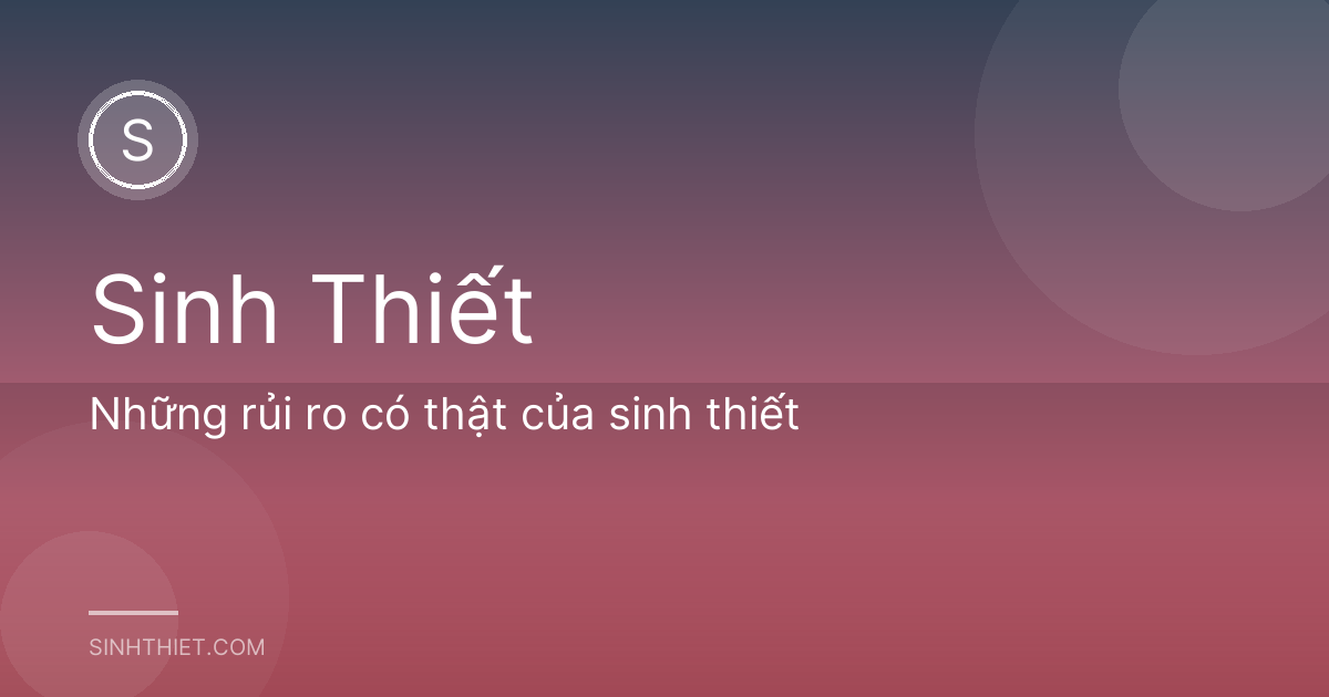 Những rủi ro có thật của sinh thiết
