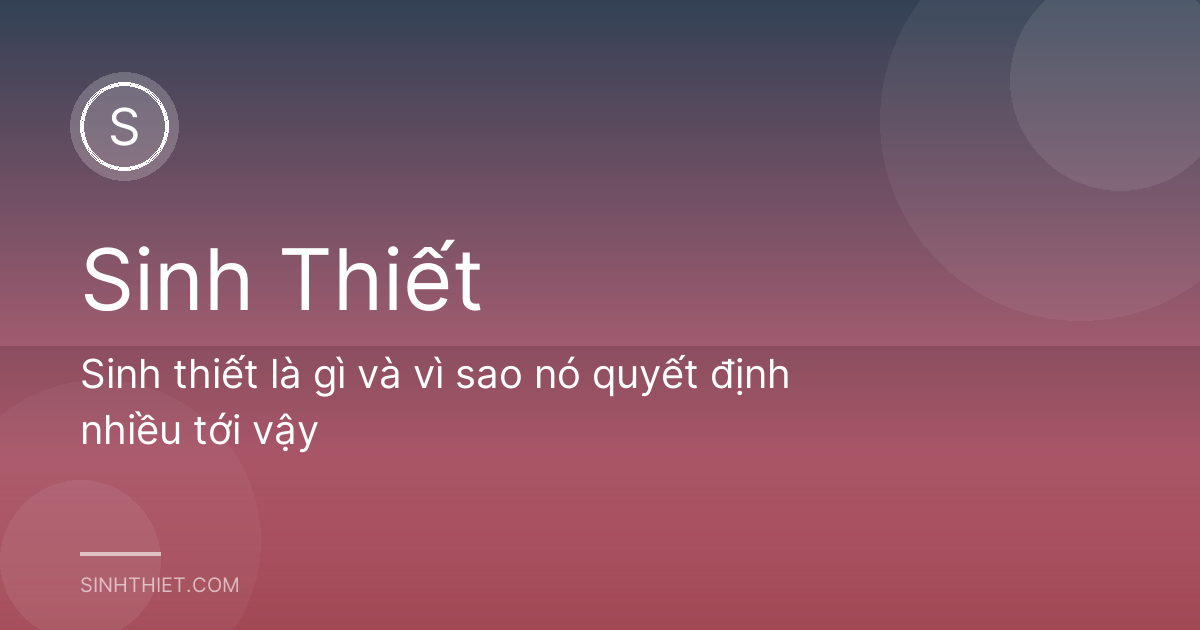 Sinh thiết là gì và vì sao nó quyết định nhiều tới vậy